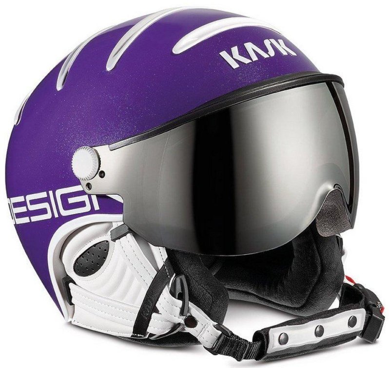 Lyžařská helma se štítem Kask Class Sport ultraviolet