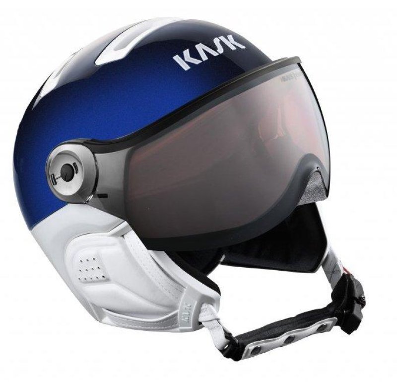 Lyžařská helma se štítem Kask Piuma R Class Sport navy