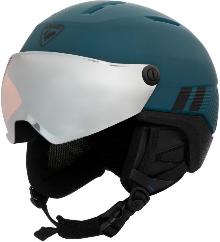 Lyžařská helma Rossignol Fit Visor Impacts blue