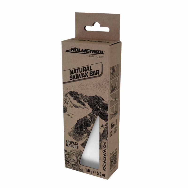 Holmenkol Natural SkiWax Bar 150g