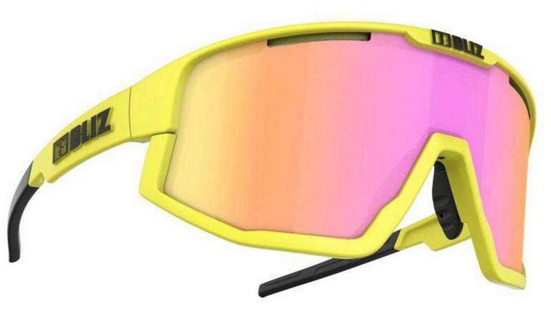 Bliz Fusion  Matt Neon Yellow Brown Purple