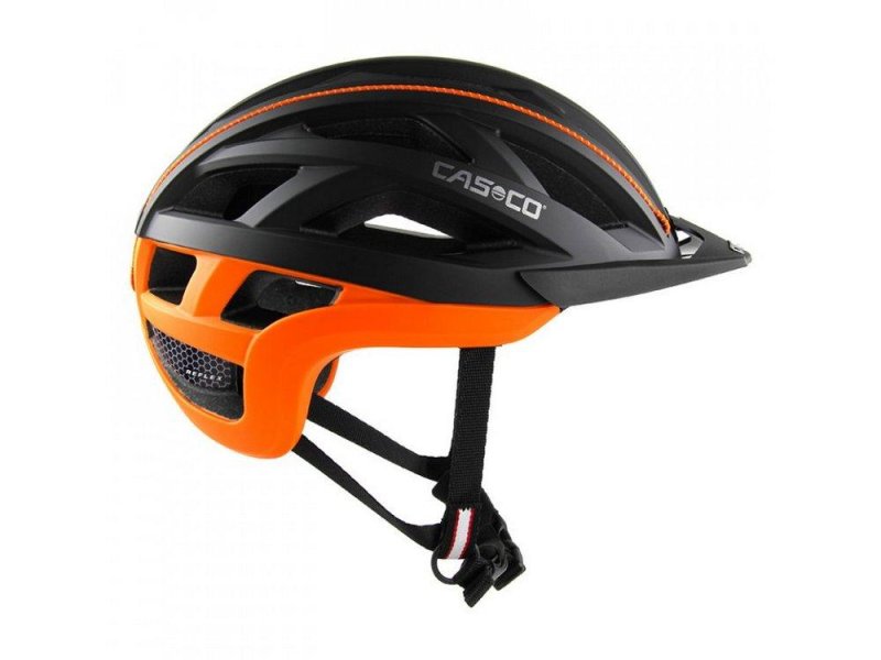 Cyklistická helma Casco Cuda 2black/orange/matt