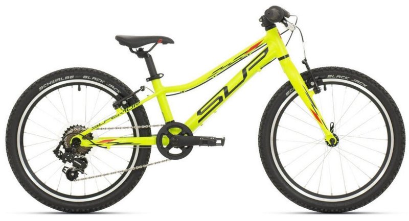 Dětské kolo Sup XC 20 Racer matte lime/black/red