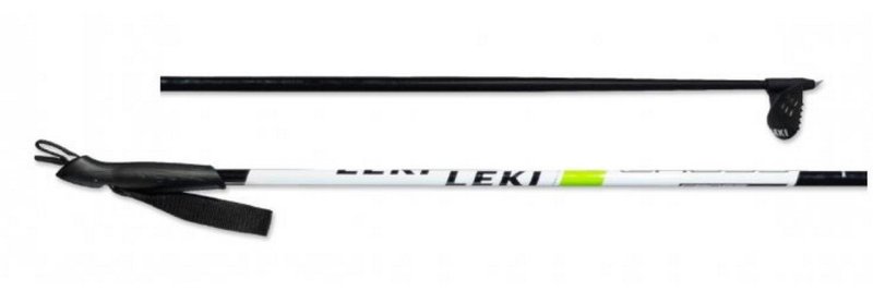 Běžkové hole Leki Cross black/white