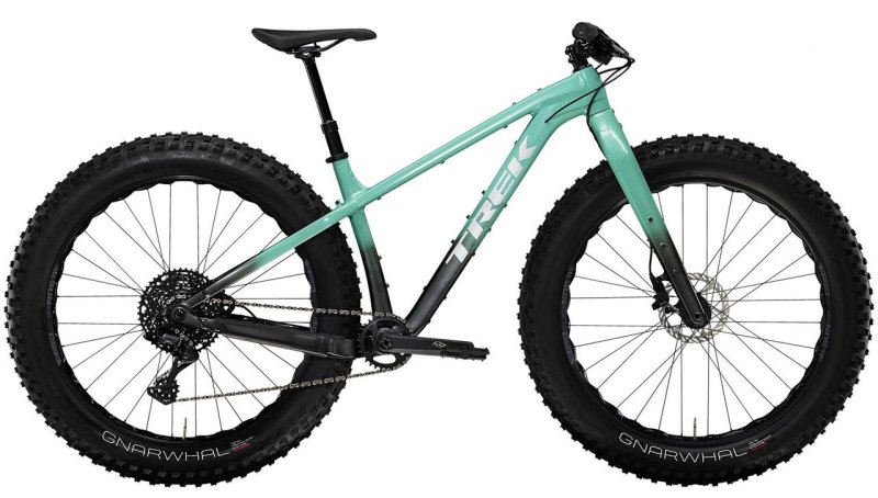 Fatbike Trek Farley 5 Satin Blue Sage to Lithium Grey Fade