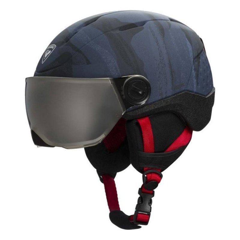 Lyžařská helma Rossignol Whoopee Visor dark blue