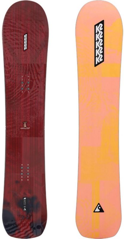 Snowboard K2 Instrument red
