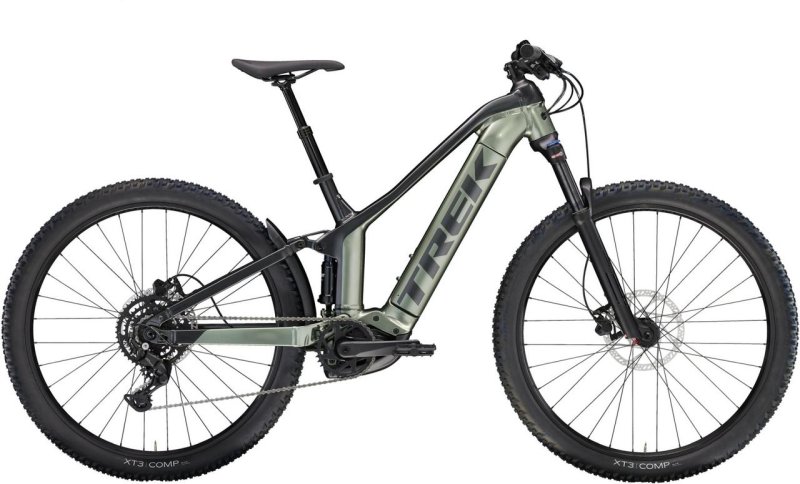 Celoodpružené elektrokolo Trek Powerfly FS 4 Gen 3 Lichen