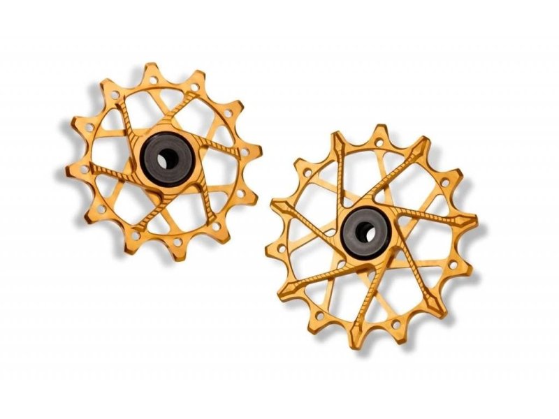 Kladky Garbaruk Sram 12+16zubů 11/12 speed gold