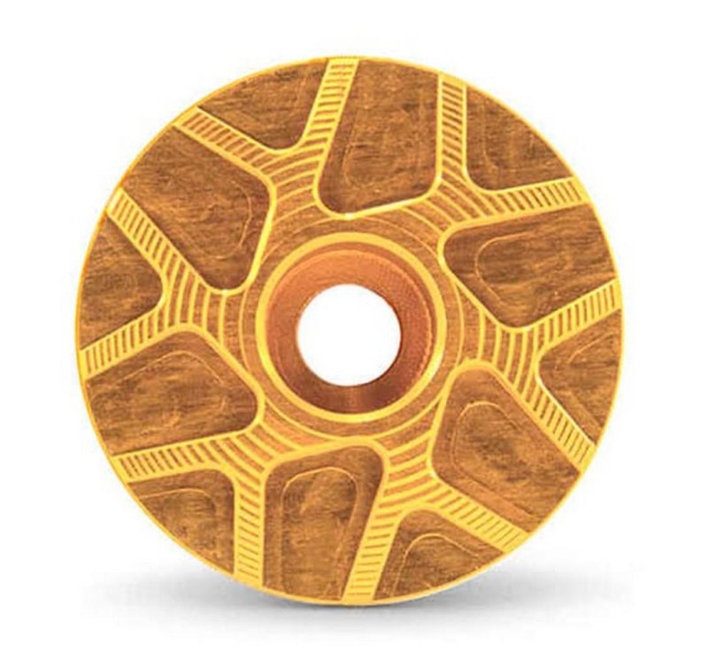 Víčko Garbaruk Stem Cap gold