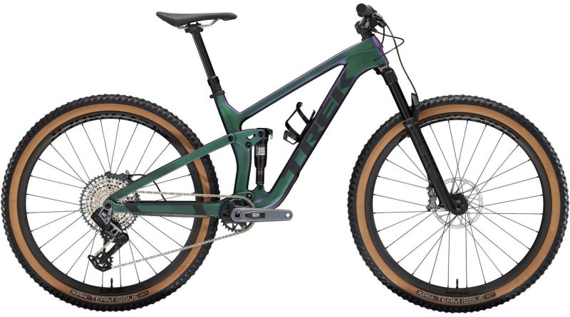 Celoodpružené kolo Trek Top Fuel 9.8 GX AXS Matte Emerald Iris