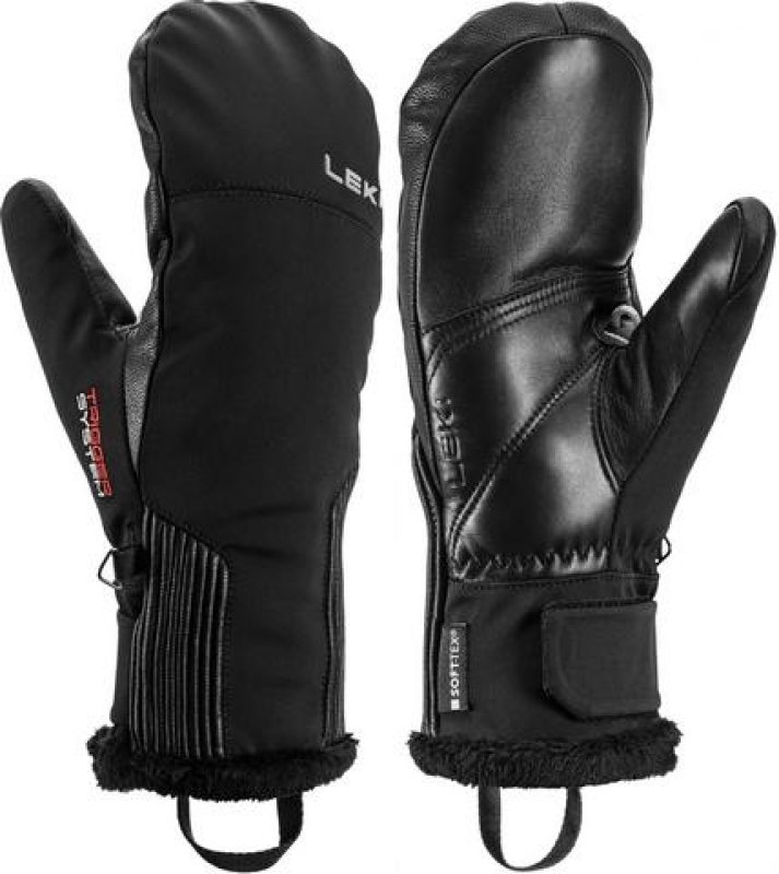 Lyžařské rukavice Leki Vallarta 3D Mitten Women black