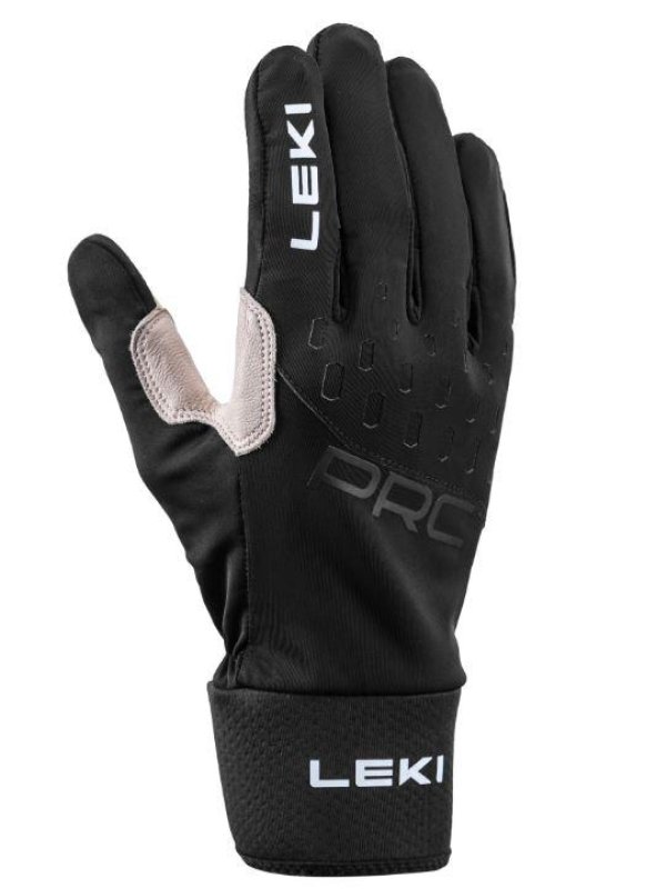 Běžkové rukavice Leki PRC Premium black/sand
