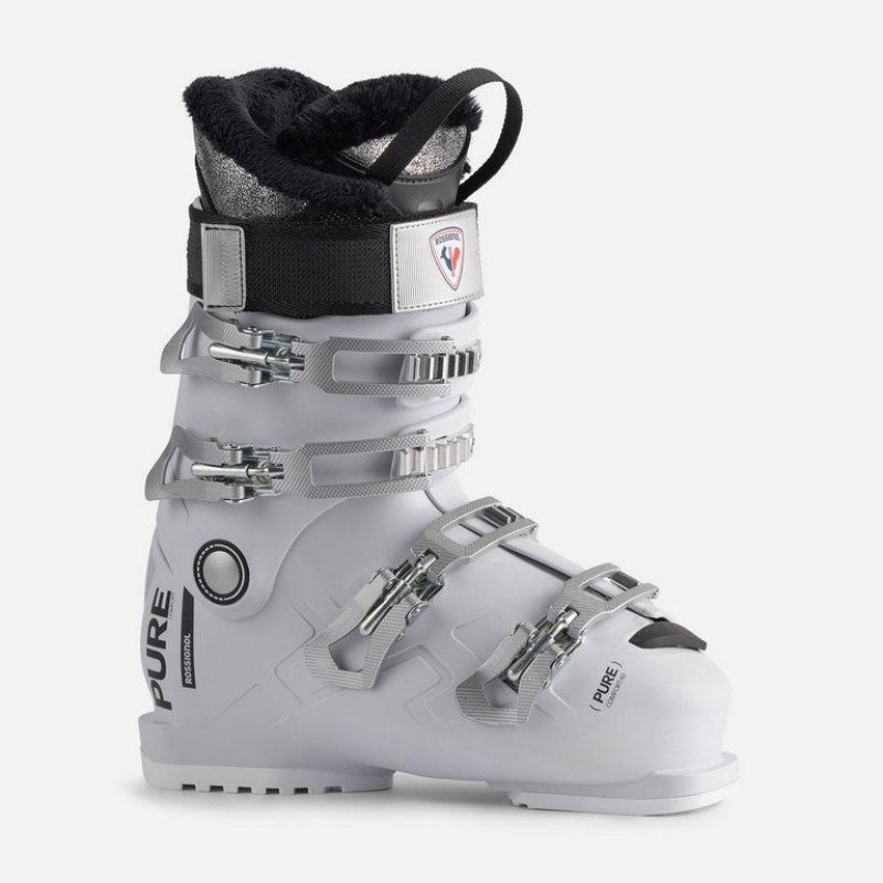 Dámské lyžařské boty Rossignol Pure Comfort 60 white/grey