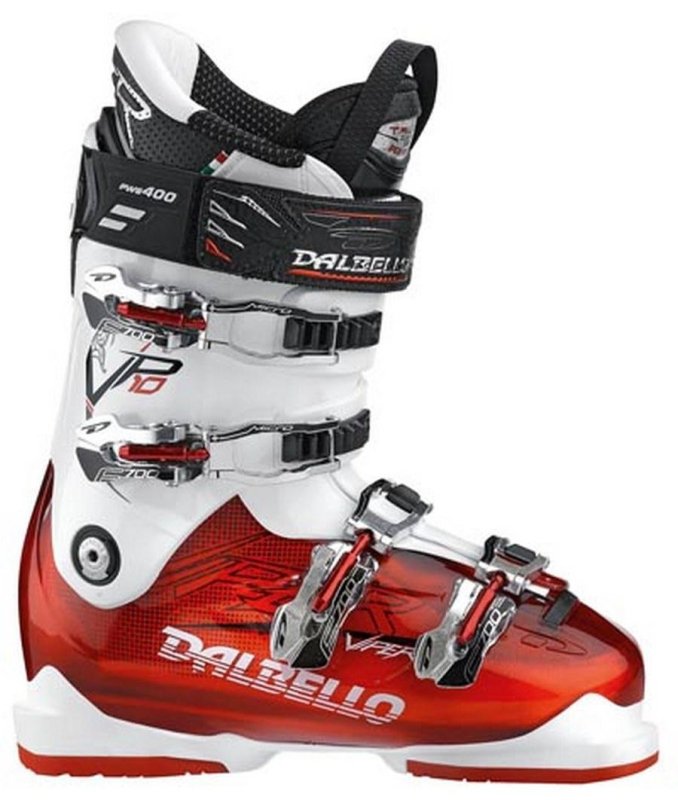 Lyžařské boty Dalbello Viper 10 red transparent/ white