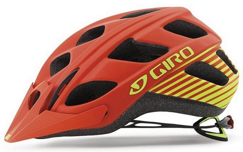 Cyklistická helma Giro Hex red/yellow