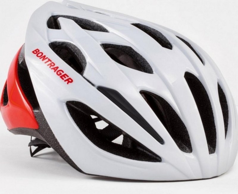 Cyklistická helma Bontrager Starvos white/red