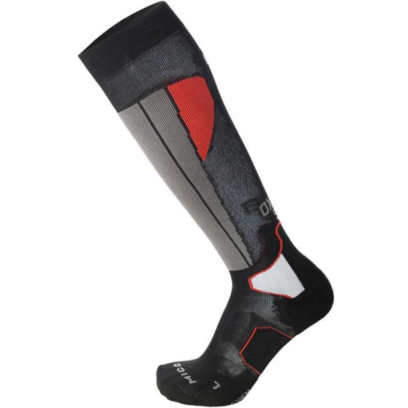 Kompresní ponožky Mico Medium Oxy comprese black 35-37