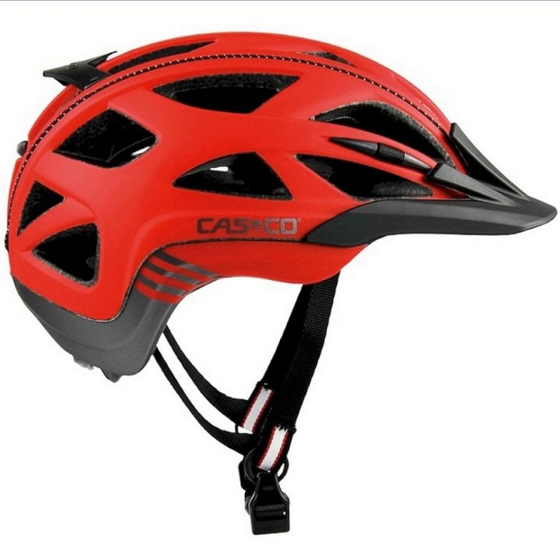 Cyklistická helma Casco Activ 2 58-62 red/anthracite matt