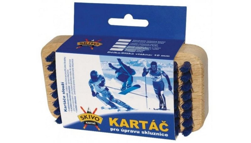 Skivo kartáč modrý leštící