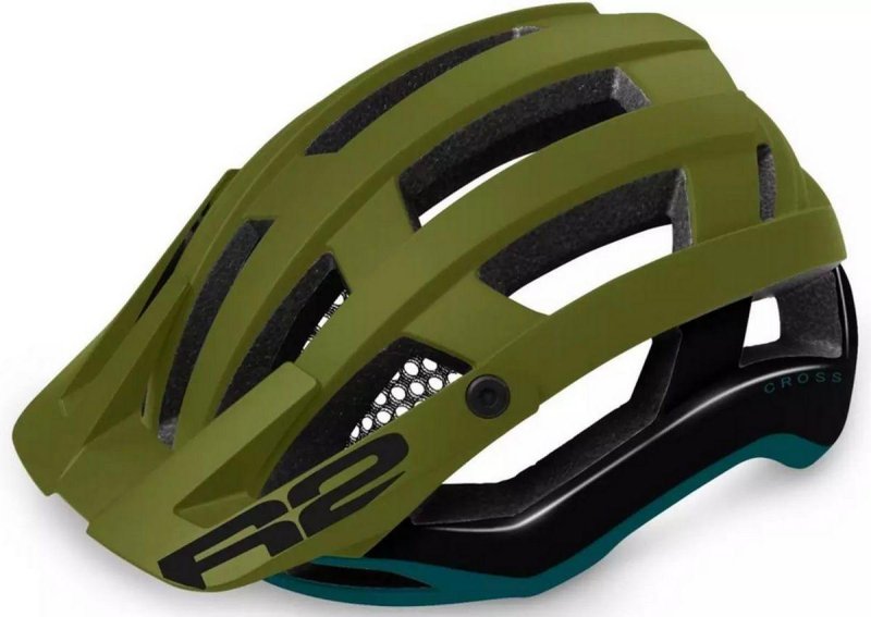 Cyklistická helma R2 Cross green