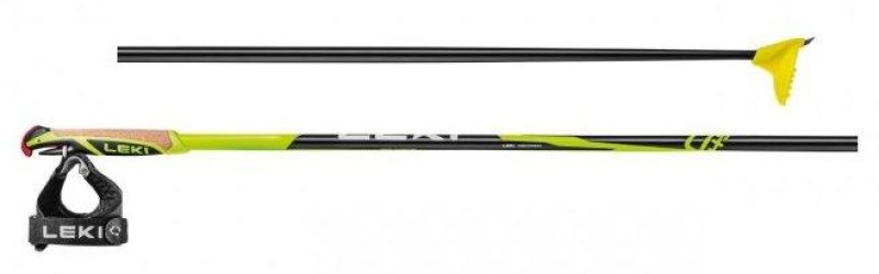 Běžkové hole Leki CC 450 neonyellow-black-white