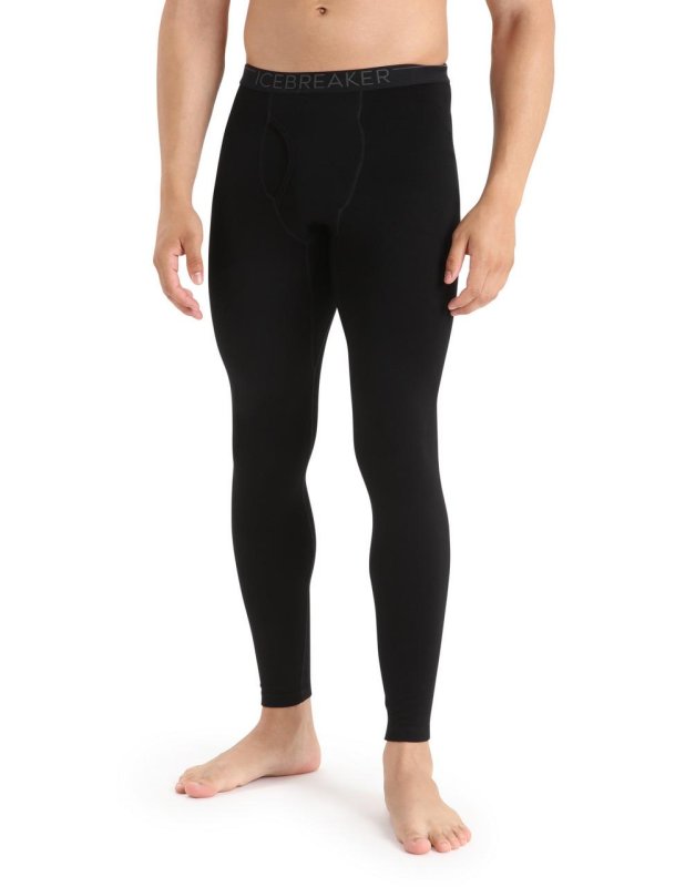 Termoprádlo Icebreaker Tech 260 Leggings black