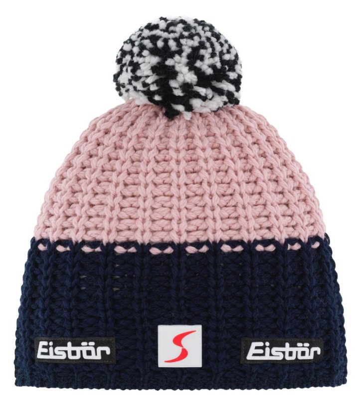 Čepice Eisbar Refocus Pompon pink