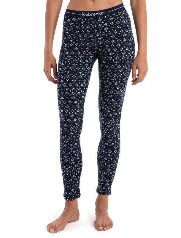 Termoprádlo Icebreaker Vertex 260 Leggings Woman navy