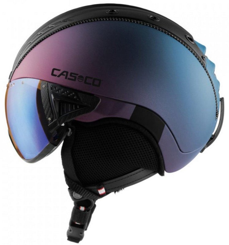 Lyžařská helma Casco SP2 3745 SP2 Carbonic Visor celestrial gradient