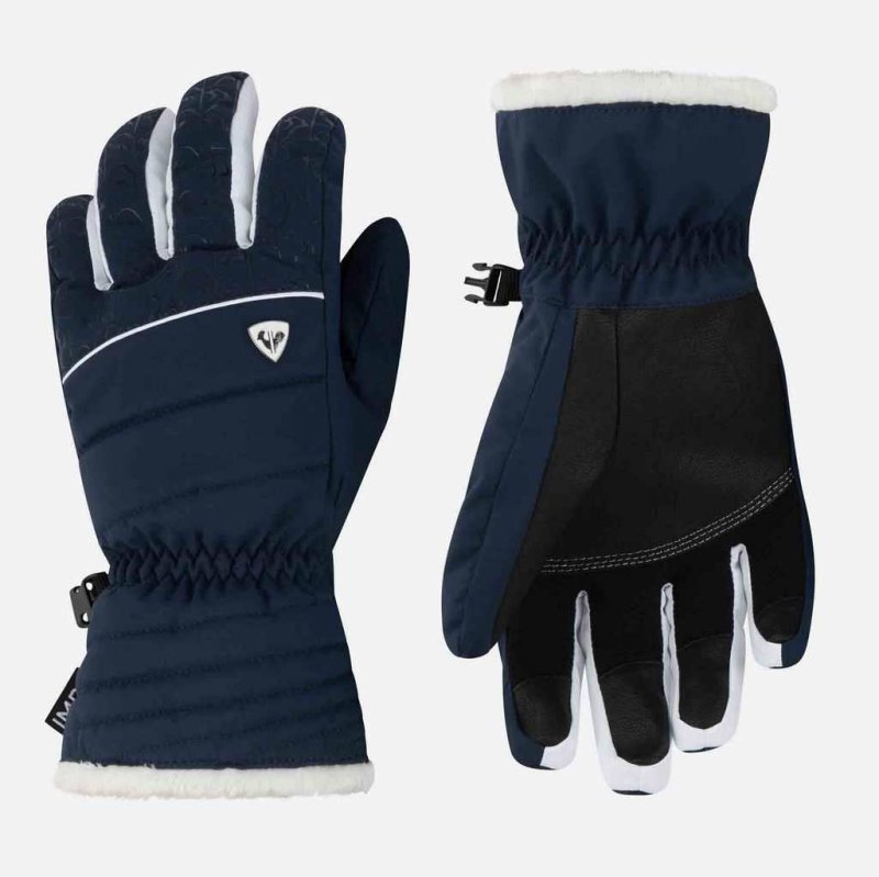 Lyžařské rukavice Rossignol Temptation G W navy