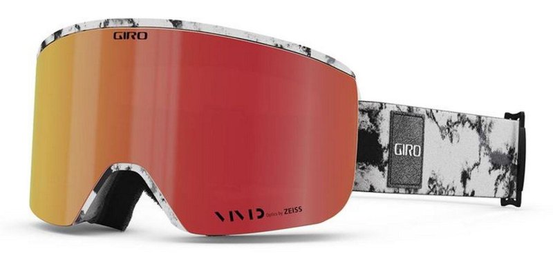 Lyžařské brýle Giro Axis White Dark Matter Vivid Ember
