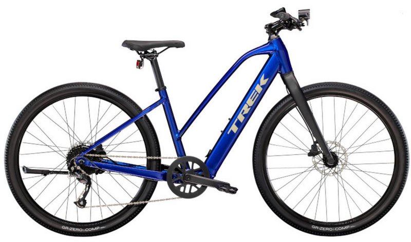 Trekingové kolo Trek Dual Sport+ 2 Stagger Hex Blue