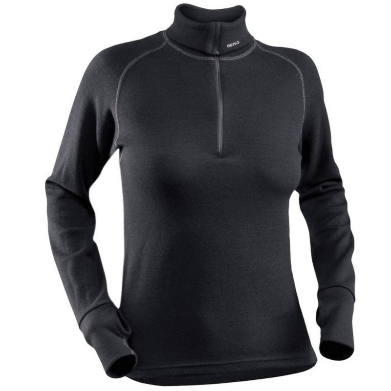 Termoprádlo Devold Expedition Zip Neck W black