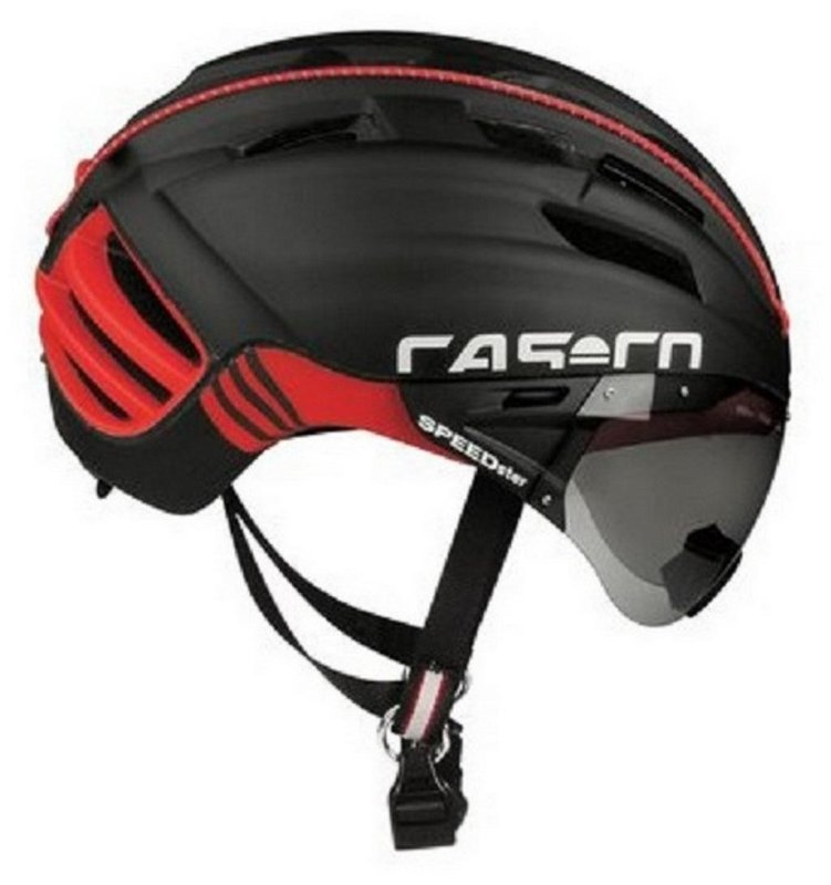 Cyklistická helma Casco Speedster+ black/red