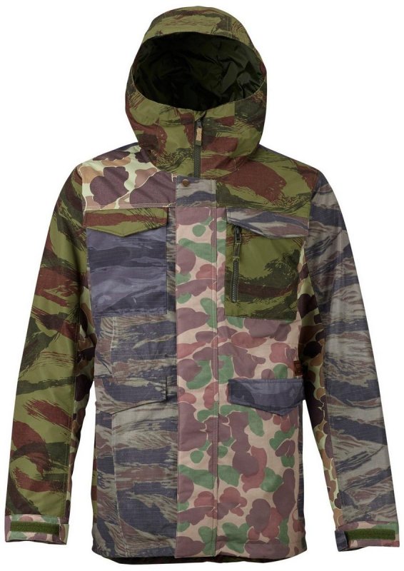 Snowboardová bunda Burton Covert Jacket Camo Block