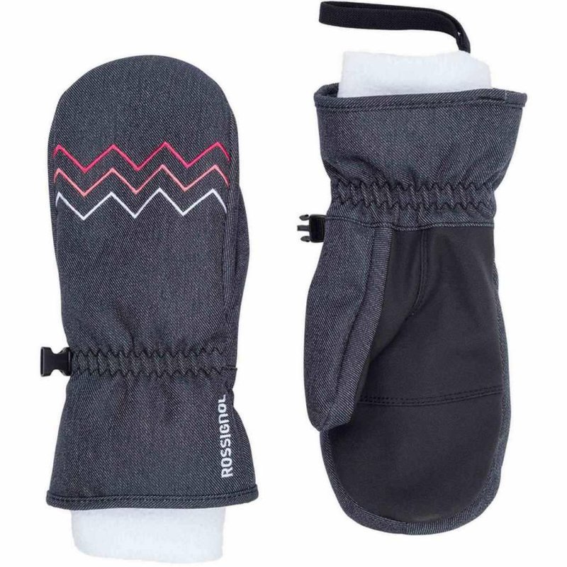 Lyžařské rukavice Rossignol Jane Mitten Jr denim