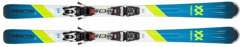 Volkl Deacon 7.4 blue/white + FDT