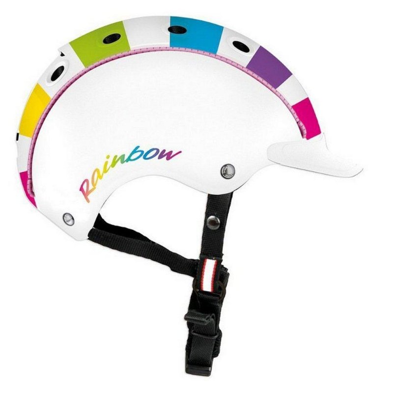 Cyklistická helma Casco Mini 2 Rainbow