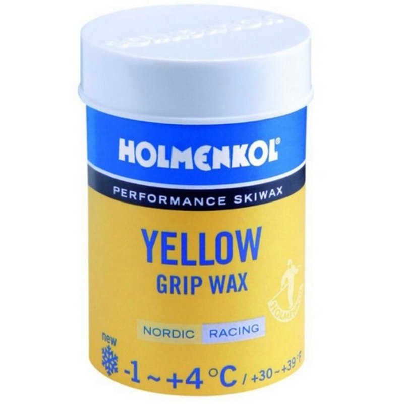 Holmenkol stoupací vosk yellow 45g