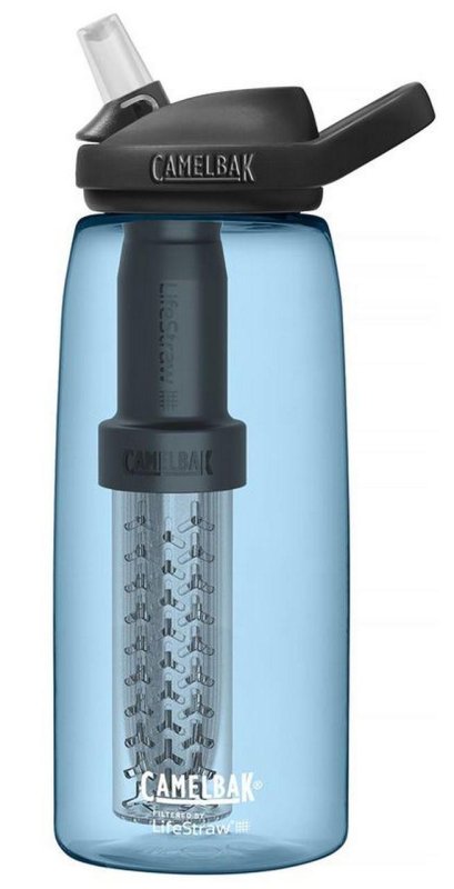 Camelbak Eddy+LifeStraw True Blue 1l