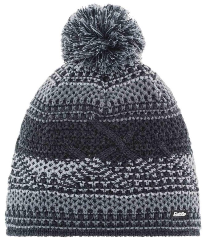 Čepice Eisbar Brock Pompon grey