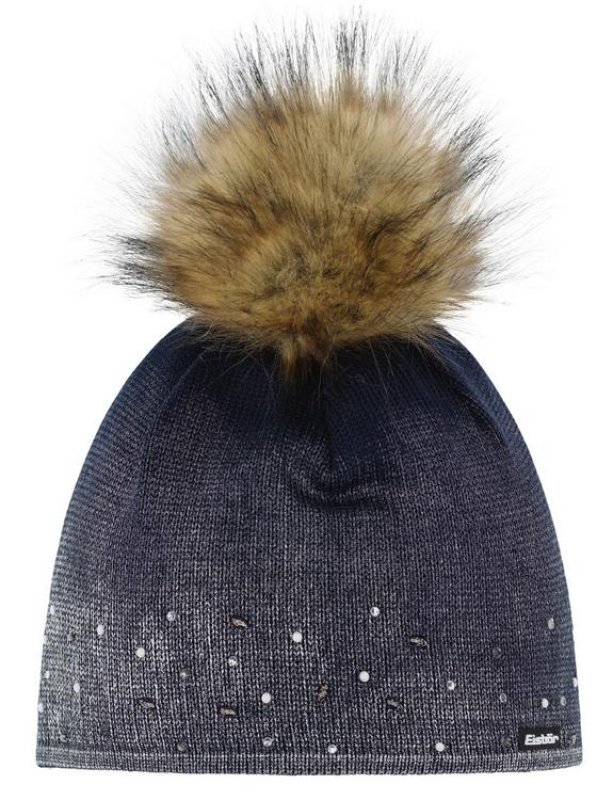 Čepice Dip Dye Lux Crystal dark cobalt-white/real