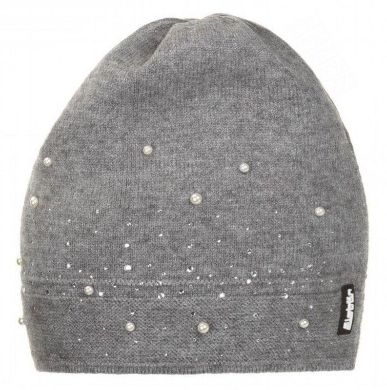 Čepice Eisbar Nicoletta Crystal anthrazit