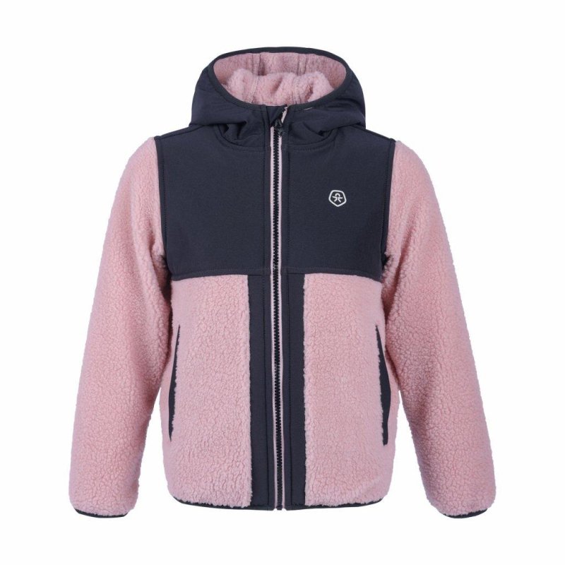 Dětská mikina Color Kids Teddy fleece zephyr