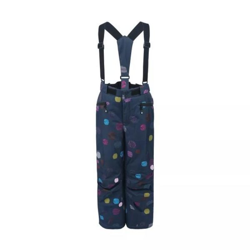 Zimní kalhoty Color Kids Ski Pants AOP festival fuchsia