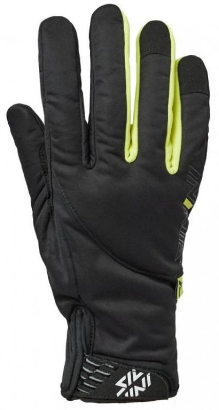 Běžkové rukavice Silvini Ortles black/neon