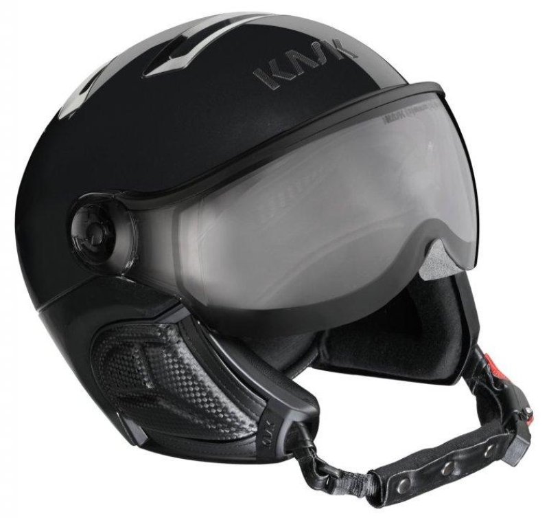 Lyžařská helma se štítem Kask Piuma R Montecarlo black