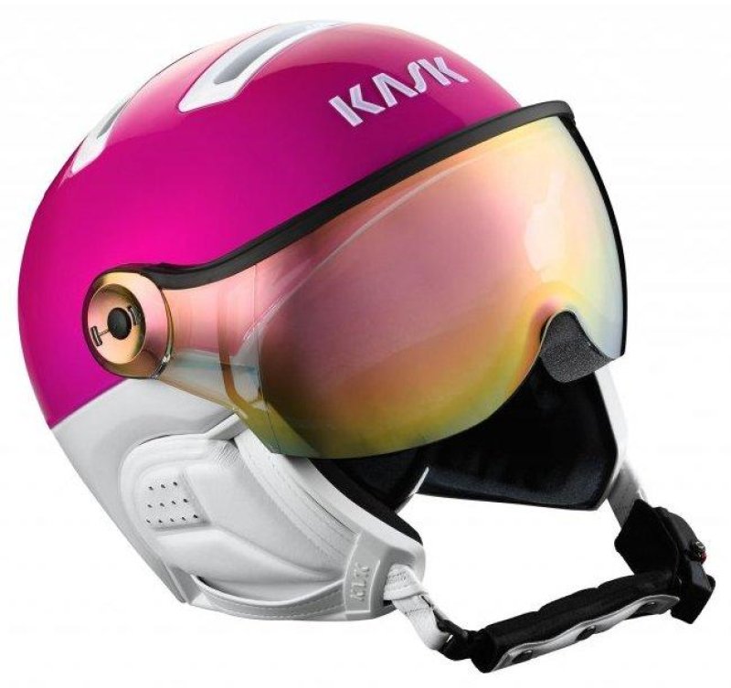 Lyžařská helma se štítem Kask Piuma R Class Sport orchid