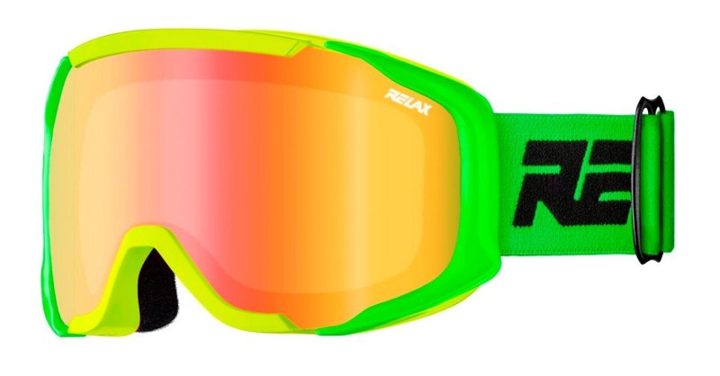Lyžařské brýle Relax HTG65 De-vil Jr green